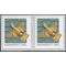 #4495 5c Nonprofit org. Art Deco Bird Coil Pair 2011 Mint NH