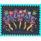 #5019 (49c Forever) Neon Celebrate! 2015 Used