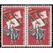 #1271 5c 400th Anniversary Florida Settlement 1965 Used Pair
