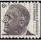 #1298 6c Prominent Americans Franklin Roosevelt Coil Single 1967 Used