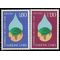 UN Geneva # 65-66 1977 Mint NH