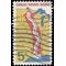 #1319 5c Mississippi River-The Great River Road 1966 Used