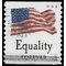 #4637 (45c Forever) Four Flags Equality Coil Single 2012 Used