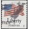 #4640 (45c Forever) Four Flags Liberty Coil Single 2012 Used