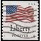 #4640 (45c Forever) Four Flags Liberty Coil Single 2012 Used