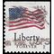 #4642 (45c Forever) Four Flags Liberty Booklet Single 2012 Used