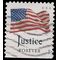 #4648 (45c Forever) Four Flags Justice Booklet Single 2012 Used