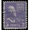 # 807 3c Presidential Issue-Thomas Jefferson 1938 Used Perfin