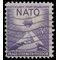 #1008 3c 3rd Anniversary of NATO 1952 Used