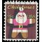 #1800 15c Santa Claus Christmas Tree Ornament 1979 Used