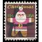 #1800 15c Santa Claus Christmas Tree Ornament 1979 Used