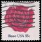 #1876 18c American Flowers Rose 1981 Used