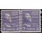 # 842 3c Presidential Issue Thomas Jefferson Coil Line Pair 1939 Used