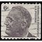 #1298 6c Prominent Americans Franklin Roosevelt Coil Single 1967 Used