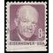 #1395 8c Eisenhower Booklet Single 1970 Used