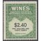 Scott RE153 $2.40 Internal Revenue: Wines 1942 Mint NH