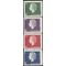 Canada # 406-409 1962/63 Mint NH Cpl Set of 4 Coils