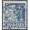 Denmark # 238j 1940 Used Thin