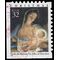 #3112 32c Madonna and Child Booklet Single 1996 Used