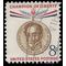 #1111 8c Champion Of Liberty Simon Bolivar 1958 Used