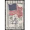 #1153 4c 50-Star American Flag 1960 Used