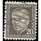 #1289a 20c Prominent Americans General George C. Marshall 1973 Used