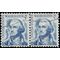 #1283b 5c George Washington (Redrawn) 1967 Used Pair