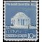 #1510 10c Jefferson Memorial Booklet Single 1973 Used