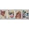 #3865-3868 37c Art of Disney: Friendship Set/4 Singles 2004 Mint NH