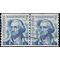 #1304 5c George Washington Coil Line Pair 1966 Used