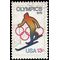 #1696 13c Olympic Games Skiing 1976 Used