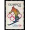 #1696 13c Olympic Games Skiing 1976 Used
