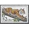 #2482 $2.00 Flora & Fauna Bobcat 1990 Mint NH