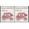 #1898a 4c Stagecoach 1890s Coil Pair 1982 Mint NH