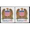 #2602 10c Eagle & Shield Bulk Rate Coil Pair 1991 Mint NH