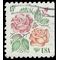 #1737 15c Red Masterpiece and Medallion Roses Booklet Single 1978 Used