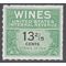 Scott RE188 33 1/2c Internal Revenue: Wines 1951-54 Mint NH