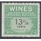 Scott RE185 13 2/5c Internal Revenue: Wines 1942 Mint NH
