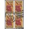 #1550 10c Christmas Angel Block/4 1974 Used