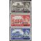 Kuwait # 117-119 1953 Mint LH Set of 3