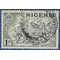 Nigeria #  81 1953 Used