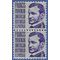 #1281 3c Prominent Americans Francis Parkman 1967 Used Attached Pair