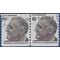 #1305 6c Franklin D. Roosevelt Joint Line Pair 1968 Used