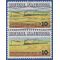 #1506 10c Rural America Wheat Fields and Trains 1974 Used Attached Pair