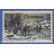 #1703 13c Christmas Winter Pastime 1976 Used