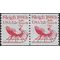 #1900 5.2c Sleigh 1880s Coil Pair 1983 Mint NH