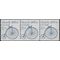 #1901 5.9c Bicycle 1870s Coil Strip/3 1982 Mint NH
