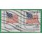 #1618c 15c Fort McHenry Flag Coil Pair 1978 Used