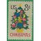 #1508 8c Needlepoint Christmas Tree 1973 Used