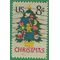 #1508 8c Needlepoint Christmas Tree 1973 Used